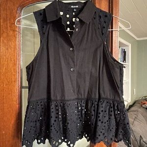 Black Madewell Cutout tank